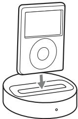 SONY TDM-IP10 - To put the iPod into the unit's connector - 2
