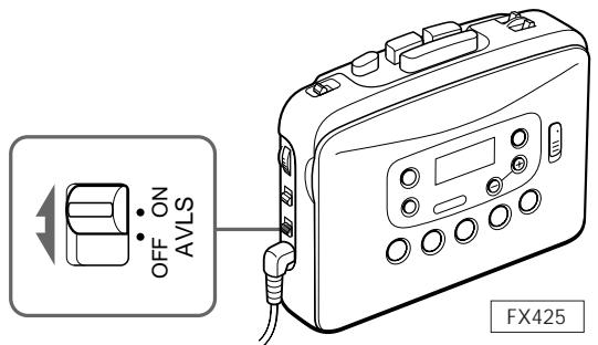 SONY WM-FX421V - Characterística especial - 1