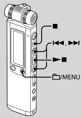 SONY ICD-SX700 - Stap 2: Klok instellen - 1