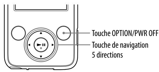 SONY NWZ-E436F - Préglage manuel des stations de diffusion - 2