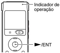 SONY ICD-UX200F - Para iniciar a reproducao - 1
