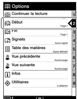 Options Continuer la lecture Début Page 1 F-in Page 1 Signets Aucun signet Table des matières Aucun élément Vue précédente Aucune page Vue suivante Aucune page Infos Utilitaires 2 utilitaires 1 de 1