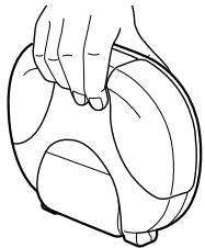 SONY RDP-NWR100 - Laitteen kantaminen - 1