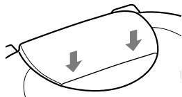 SONY RDP-NWR100 - O suporte saiu. - 2