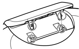 SONY RDP-NWR100 - Il supporto si stacca. - 1