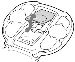 SONY RDP-NWR100 - Batterijenplaatsen - 1