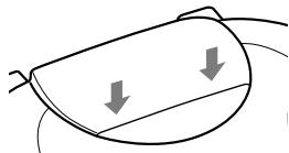 SONY RDP-NWR100 - De steun kommt los. - 2