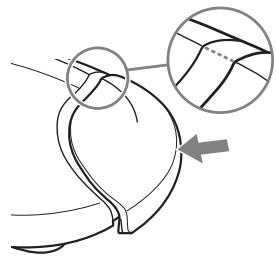 SONY RDP-NWR100 - 搭扣鬆脫。 - 2