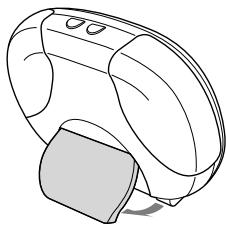 SONY RDP-NWR100 - Klap de steun uit en plaats het toestel op een vlakke ondergrond. - 1