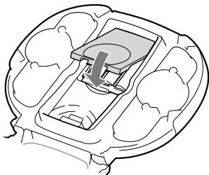 SONY RDP-NWR100 - Cierre la cubierta de las pilas. - 1