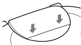 SONY RDP-NWR100 - Leverrou se detache. - 2