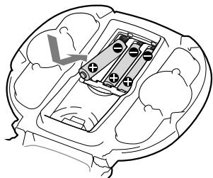 SONY RDP-NWR100 - Einlagen von Batterien - 2