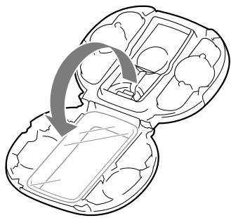 SONY RDP-NWR100 - Apriere il coperchio dell'unità. - 1