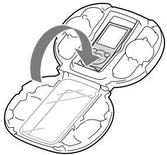 SONY RDP-NWR100 - Cierre la cubierta de la unidad y ajuste los cierres. - 1