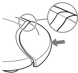 SONY RDP-NWR100 - Le fibbie si staccano. - 2