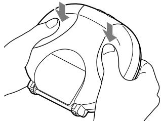 SONY RDP-NWR100 - Knapp upp spannena. - 1