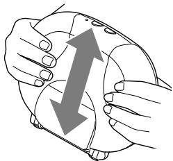 SONY RDP-NWR100 - Verwijder het water. - 1