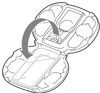 SONY RDP-NWR100 - 打开机盖。 - 1