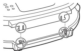 SONY RDP-NWR100 - 机盖松脱。 - 1