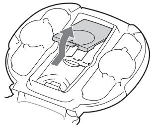 SONY RDP-NWR100 - 安装电池 - 1