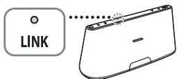 SONY RDP-XA700IP - About the LINK indicator - 1