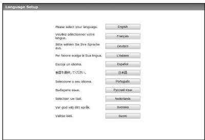 SONY RDP-XA700IP - Seleccione el idioma que deseecuando aparezca la pantalla [Language Setup]. - 1