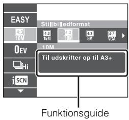 SONY CYBER-SHOT DSC-HX9 - Introduktion af andre Funktioner - 2