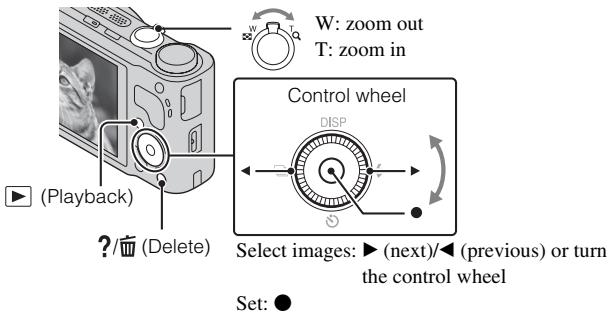 SONY CYBER-SHOT DSC-HX9 - Viewing images - 1