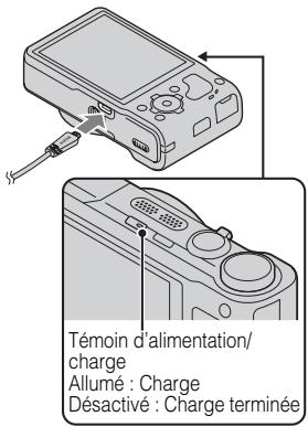 SONY CYBER-SHOT DSC-HX9 - Charge de la batterie - 2