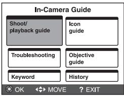 SONY CYBER-SHOT DSC-HX9 - In-Camera Guide - 2