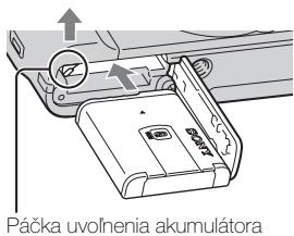 SONY CYBER-SHOT DSC-HX9 - Vkladanie akumulátora - 2