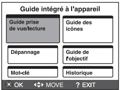SONY CYBER-SHOT DSC-HX9 - Guide intégré à l'appareil - 2