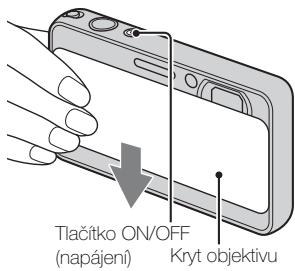 SONY CYBER-SHOT DSC-T110D - Sesunte kryt objektivu. - 1