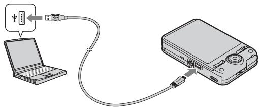 SONY CYBER-SHOT DSC-WX9 - Incarcarea prin conectarea la un computer - 1