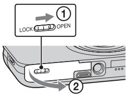 SONY CYBER-SHOT DSC-WX9 - Inserir um cartão de memória (vendido separadamente) - 1