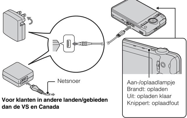 SONY CYBER-SHOT DSC-WX9 - De accu opladen - 1