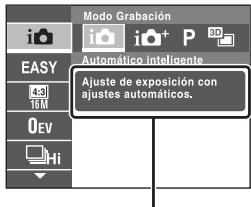 SONY CYBER-SHOT DSC-WX9 - Presentación de otheras functions - 2