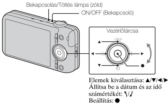 SONY CYBER-SHOT DSC-WX9 - Az ora beallitasa - 1