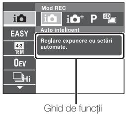 SONY CYBER-SHOT DSC-WX9 - Prezentarea alter functorii - 2