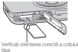 SONY CYBER-SHOT DSC-WX9 - Introducerea unui card de memorie (se vinde separat) - 2