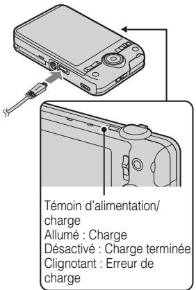 SONY CYBER-SHOT DSC-WX9 - Charge de la batterie - 1