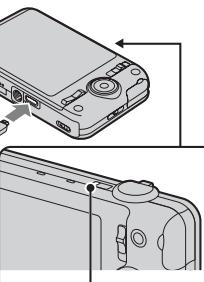 SONY CYBER-SHOT DSC-WX9 - Opladning af batteriet - 1