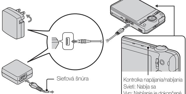 SONY CYBER-SHOT DSC-WX9 - Nabitie akumulátora - 1