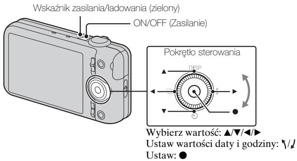 SONY CYBER-SHOT DSC-WX9 - Nastawianie zegara - 1
