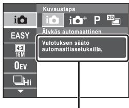SONY CYBER-SHOT DSC-WX9 - Muiden toimintojen esittely - 2