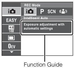 SONY DSC-W530 - Introduction of other functions - 2