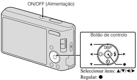SONY DSC-W530 - Acertar a data e hora - 1