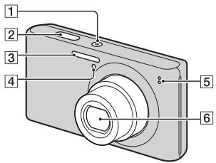 SONY DSC-W530 - Identifying parts - 1