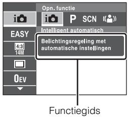 SONY DSC-W530 - Inleiding tot de overige functies - 2