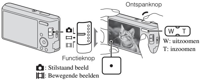 SONY DSC-W530 - Stilstaande beelden/bewegende beelden opnemen - 1